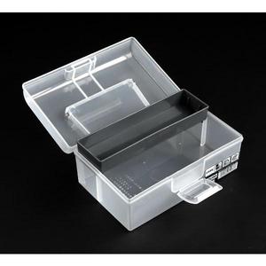 Customized Clear Plastic Medicine Tool Storage <strong>Box</strong> with Photos Foldable Handle Organizer Packaging Organzer Functional Design - Product Image 2