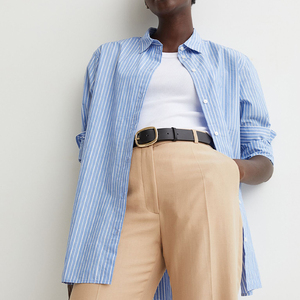 Vestido de franela único informal ajustado de manga larga a la moda, camisa a cuadros, gran oferta, camisa de manga larga para mujer, servicio OEM - Product Image 5