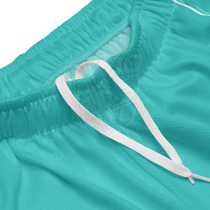 OEM Custom Logo Men Double <b>Layer</b> Gym Mesh Shorts Custom Logo Design Lightweight Mesh Shorts - Product Image 5