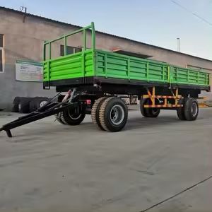Remolque de Doble Eje para Volteo, Acero Negro, Transporte Agrícola, Alto Nivel de Seguridad, Operación Automática, 45m 45kg - Product Image 5