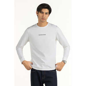 Camisetas de Jersey de Corte Regular MN-TS-WS25-035, Comprimidas, 180-260gsm, Estampadas, Sólidas, con Etiqueta Personalizada - Product Image 5