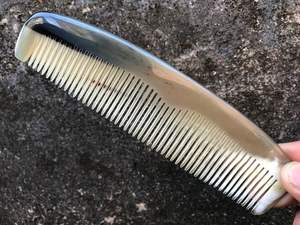 Peine de Cuerno de Búfalo Pulido de Lujo, Natural, Orgánico, Antiestático y Duradero para Hombres, Mujeres y Niños - Product Image 6