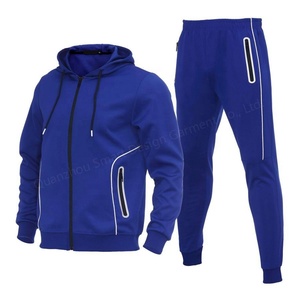 Nouvel ensemble de survêtement unisexe de haute qualité, respirant, pour l'hiver, avec sweat à capuche et pantalon de jogging, personnalisable, technologie de séchage rapide, 100 % coton - Product Image 4