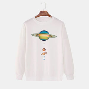 Sweat-shirt en éponge française surdimensionné pour hommes de luxe 100% coton lourd haute qualité sérigraphie hiver XS à capuche - Product Image 3