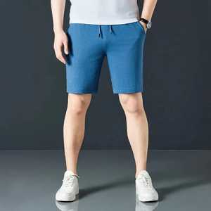 Conjuntos cortos unisex, 100% algodón, secado rápido, transpirable, ligero, estampado personalizado, verano, de talla grande para adultos, patrón sólido - Product Image 4