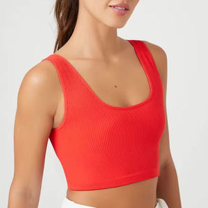 Soutien-gorge de sport de fitness et course à pied de haute qualité avec logo personnalisé et imprimé soutien-gorge de sport pour femmes de grande taille soutien-gorge de sport respirant pour femmes - Product Image 3