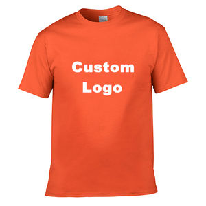 T-shirt en coton biologique, logo personnalisé, t-shirts vierges écologiques, fournisseur en gros OEM - Product Image 1