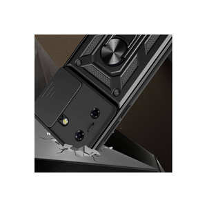 Funda de Silicona Azul Netzy para Tecno Pova 5, Antigolpes, con Soporte Magnético y Protección Deslizante para la Cámara - Product Image 4