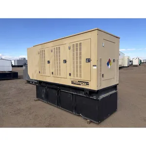 Groupe électrogène diesel industriel triphasé d'occasion 180 kW 120/208 V, groupe de secours commercial fermé - Product Image 1