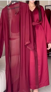 Vente en Gros Vêtements Islamiques Mode Robe pour Femme Musulmane Grande Taille Abaya de Dubaï Robes Abaya pour Femmes - Product Image 6