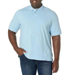 100% algodón Natural verano ropa Casual ropa Polo camiseta personalizada diseño único Color sólido manga corta hombres Polo camisetas - Product Image 1