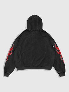 Sweat-shirt oversize inspiré du streetwear masculin, style décontracté et lourd, idéal pour un usage quotidien en ville. - Product Image 5