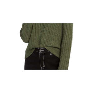 Maglione corto a coste Almost Famous Juniors' Crave Fame verde taglia XS da donna - Product Image 3