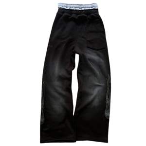 Pantalon de survêtement unisexe en molleton de coton de haute qualité personnalisé grande taille pour hommes et femmes Style décontracté pour l'hiver - Product Image 2