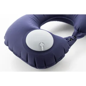 Almohada de Viaje Ecológica Jetpump RPET, Gadgets Sostenibles para Comodidad en Movimiento - Product Image 3
