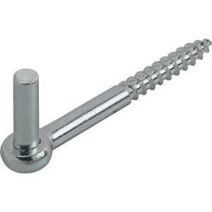 VORMANN Lot de 10 pinces en J à visser avec goupille galvanisée de 13 mm pour fixation sécurisée - Product Image 1