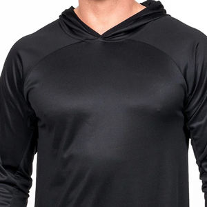 OEM personnalisable sweat à capuche de pêche de haute qualité pour hommes à séchage rapide 100% polyester imperméable respirant grande taille impression par sublimation - Product Image 5