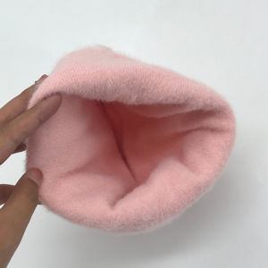 หมวกบีนนี่ถักแบบผูกเป็นข้อมือหมวกหัวกะโหลกมีเส้นผ้าฟลีซนุ่มอุ่นสบายยืดหยุ่นพอดีมีสไตล์กลางแจ้งอากาศหนาว - Product Image 4