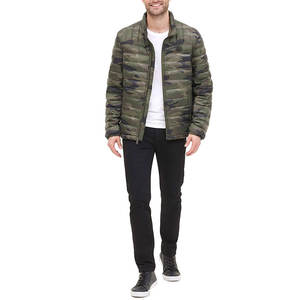 Nouvelle arrivée du meilleur fournisseur : veste matelassée pour homme en toile 100% polyester, imperméable, coupe-vent, col montant, style streetwear, hiver - Product Image 4