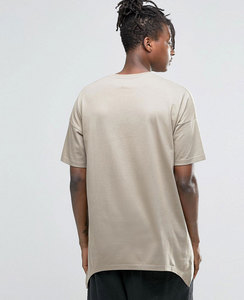 T-shirt streetwear en coton premium épais pour hommes, vente en gros, logo personnalisé, OEM - Product Image 3