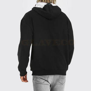 Sweat à capuche surdimensionné de haute qualité avec fermeture éclair complète pour l'hiver Street Wear Basics avec col à capuche Style décontracté Design durable - Product Image 2