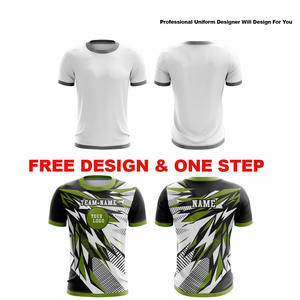 Maillot de sport à séchage rapide personnalisé T Shirt de football pour adulte avec logo de club d'équipe personnalisé et kits d'uniformes sublimation - Product Image 5