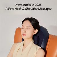 Oreiller de massage électrique pétrissant pour les épaules, le cou, le dos et le corps entier, massage profond des tissus, acupression