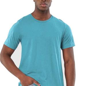 Camisetas de Manga Corta 100% Algodón para Hombre, Lisas, Personalizadas con Impresión, al por Mayor, Corte Regular Informal con Características Antiarrugas y de Secado Rápido - Product Image 4