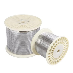 Corde à linge et ligne de pêche en acier inoxydable 304 avec revêtement de couleur pour l'extérieur Fil d'acier scellé en plastique - Product Image 5