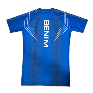 Ensemble de lutte personnalisé pour hommes 2025, tricoté extensible 100% polyester 150GSM, séchage rapide, respirant, impression numérique, t-shirts + shorts 2 pièces - Product Image 3