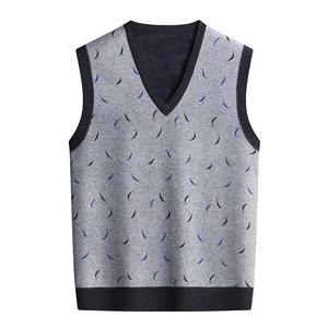 Pulls pour hommes respirants de haute qualité vêtements de luxe pour hommes 2024 nouveau pull pour hommes en pur coton pull couleur unie - Product Image 5