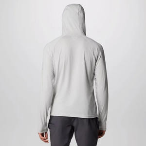 Nouveauté en gros : T-shirt homme UPF50+ personnalisé en polyester/coton, séchage rapide, évacuation de l'humidité, respirant, grandes tailles, protection solaire frontale - Product Image 2