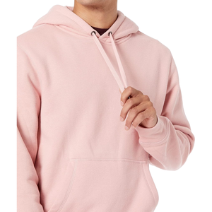 เสื้อฮู้ดสวมหัวสวมหัวผ้าคอตตอนฟลีซ100% ขายดีเสื้อแจ็กเก็ตฤดูหนาวปักลายสีทึบระบายอากาศใส่สบาย - Product Image 2