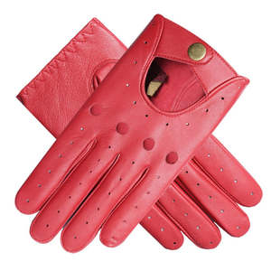Guantes de conducción de cuero suave, transpirables, antideslizantes, cómodos, ligeros, elegantes, al aire libre para ciclismo, carreras y accesorios para coche - Product Image 1
