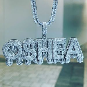 LL Custom Fine Jewelry VVS Iced Moissanite Pendant White Gold Hip Hop Style Charming Gift That Passes Diamond Tester - Product Image 4