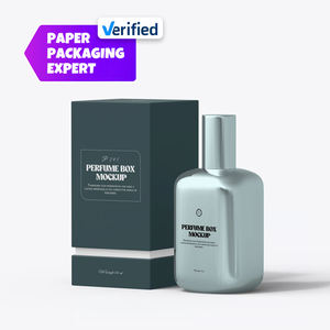 Elegantes cajas rígidas personalizables de perfume de dos piezas con tapas con logotipo en relieve y acabado mate Premium - Product Image 2