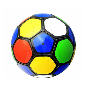 Ballon de football jaune fluo taille 5 officiel de haute qualité meilleur prix équipement d'entraînement pour le sport - Product Image 3