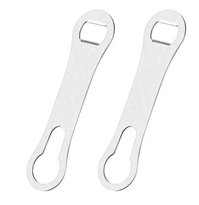 Abridor de botellas plano de alta resistencia con función de vertedor, abridor de botellas de cerveza, removedor de vino - Product Image 1