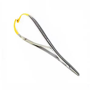 ปากีสถานที่ใส่เข็มขนาดเล็กพร้อมที่จับสแตนเลสที่ใส่หลอดเลือดเครื่องมือผ่าตัด - Product Image 1
