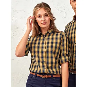 Camisa a Cuadros Mulligan Personalizada para Mujer para Merchandising Promocional - Product Image 6