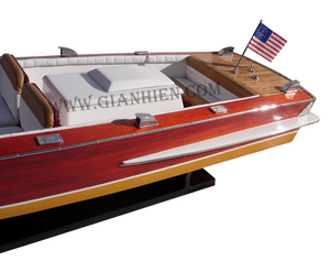 Gia Nhien Fabricant Approuvé Conception Personnalisée CHRIS CRAFT HOLIDAYS 1962 BATEAU DE VITESSE ARTISANAT EN BOIS DE HAUTE QUALITÉ - Product Image 5