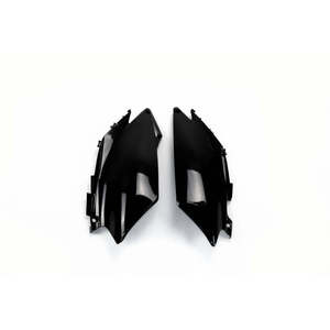 Per Honda CRF 450R pannelli laterali carenatura 2011-2012 in plastica ABS nero pannelli laterali moto non per il mercato USA - Product Image 1