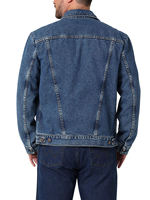 Vente en gros OEM Logo personnalisé Veste en jean pour hommes Veste d'extérieur décontractée Veste en jean oversize boutonnée pour hommes