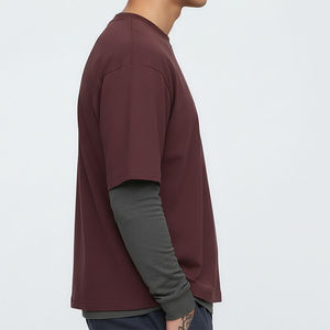 เสื้อยืดผู้ชายคอลเลคชั่นใหม่ปี 2026 ผ้าฝ้าย 100% ระบายอากาศได้ดี แขนสั้น ทรงหลวม สไตล์สตรีทแวร์ เป็นมิตรต่อสิ่งแวดล้อม - Product Image 6