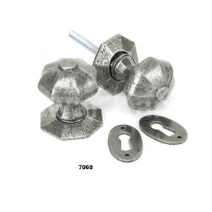 Wholesale Brown Cast Iron Traditional Design <b>Rounded</b> <b>Door</b> Knob For Home Kitchen Living Room Bed Room <b>Door</b> Decor - Product Image 2