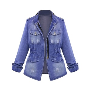 Custom Casual <b>Denim</b> <b>Jacket</b> Factory Wholesale <b>Men</b> Big And Tall Big & Tall Trucker <b>Jacket</b> <b>for</b> <b>Men</b> Jeans 100% Cotton Shell - Product Image 5