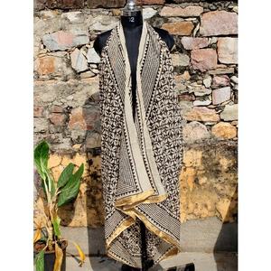 Sarongs de playa de algodón para mujer, bufanda de cuerpo completo con estampado de bloque de mano indio, regalo de verano para ella - Product Image 3