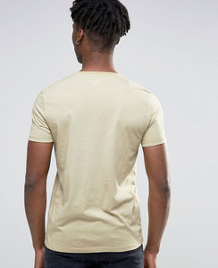 T-shirt slim fit pour homme en coton 100% - Vente en gros - Logo personnalisé - OEM - Product Image 2