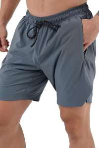 Short de musculation respirant 2 en 1 avec poche intérieure Gym Running Mens Shorts - Product Image 3