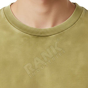 T-shirts pour hommes en coton délavé, style unique, logo personnalisé, meilleur matériau, en stock, nouvelle tendance - Product Image 5